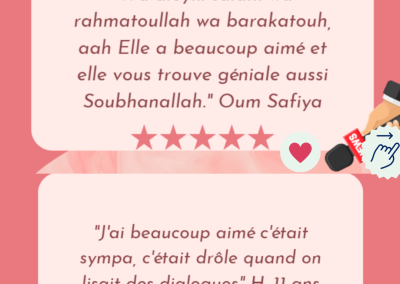 Témoignage d'un parent d'un enfant inscrit au club de lecture
