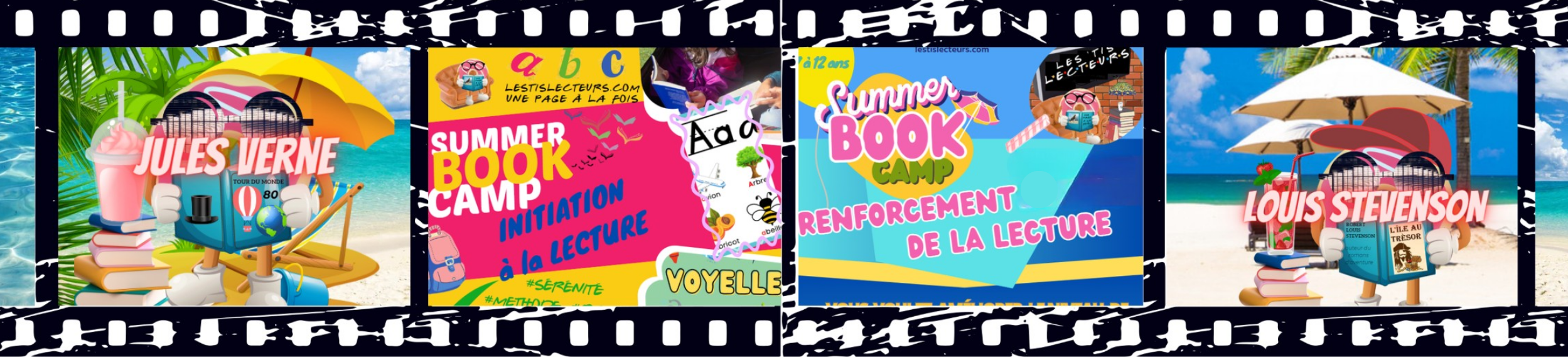 lestislecteurs Summer Camp - camp de renforcement lecture